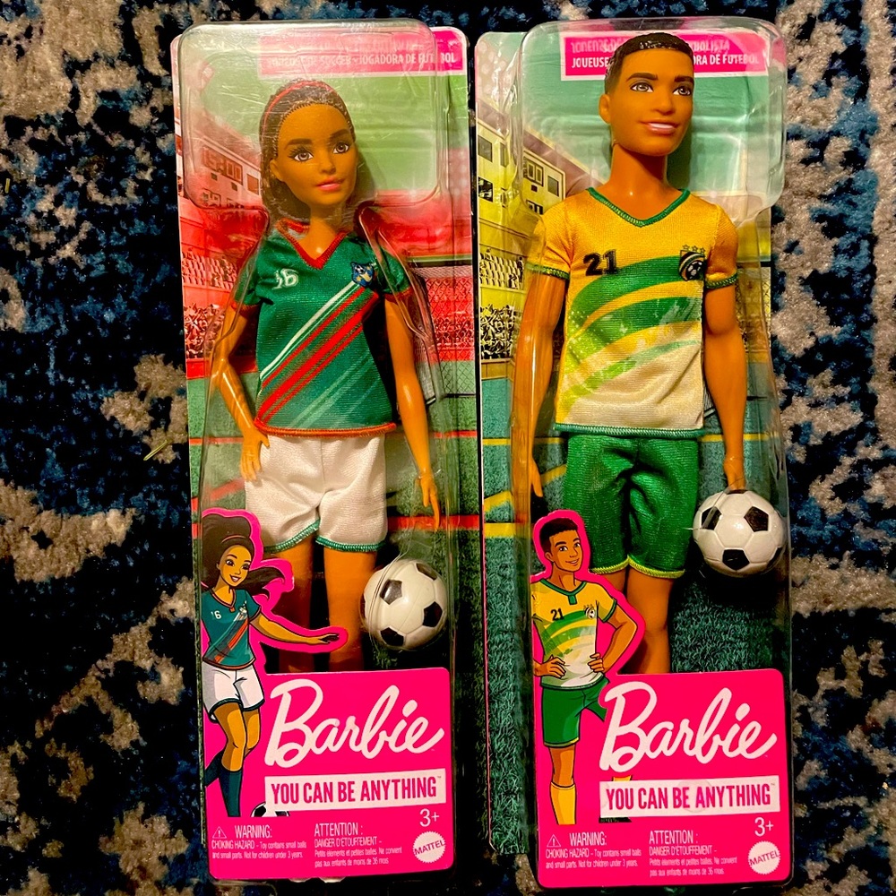 Soccer Barbie Set- You can be anything!